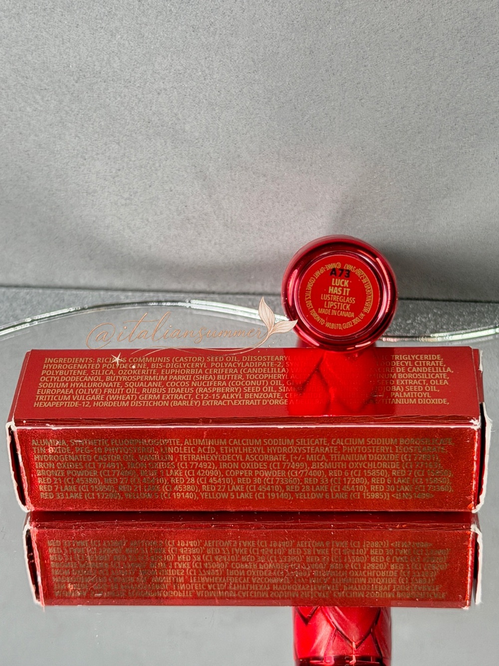 MAC Luck Has It Lustreglass Lipstick 2024 Lunar New Year Limited Edition BNIB - Picture 7 of 7